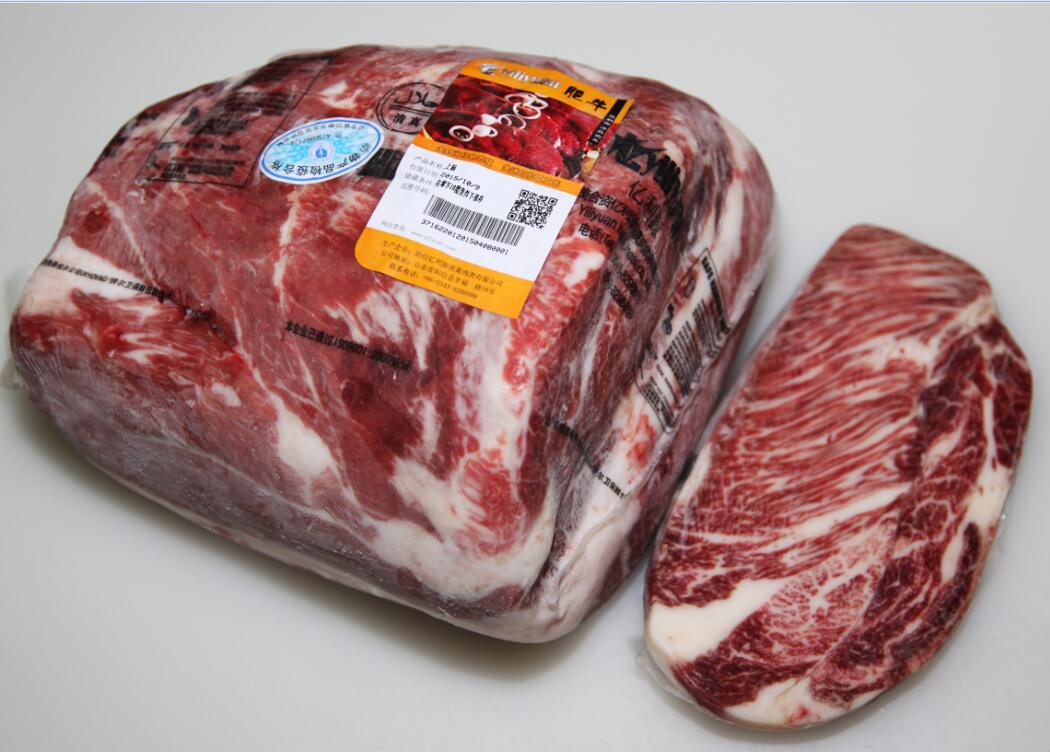 雪花牛肉之上腦